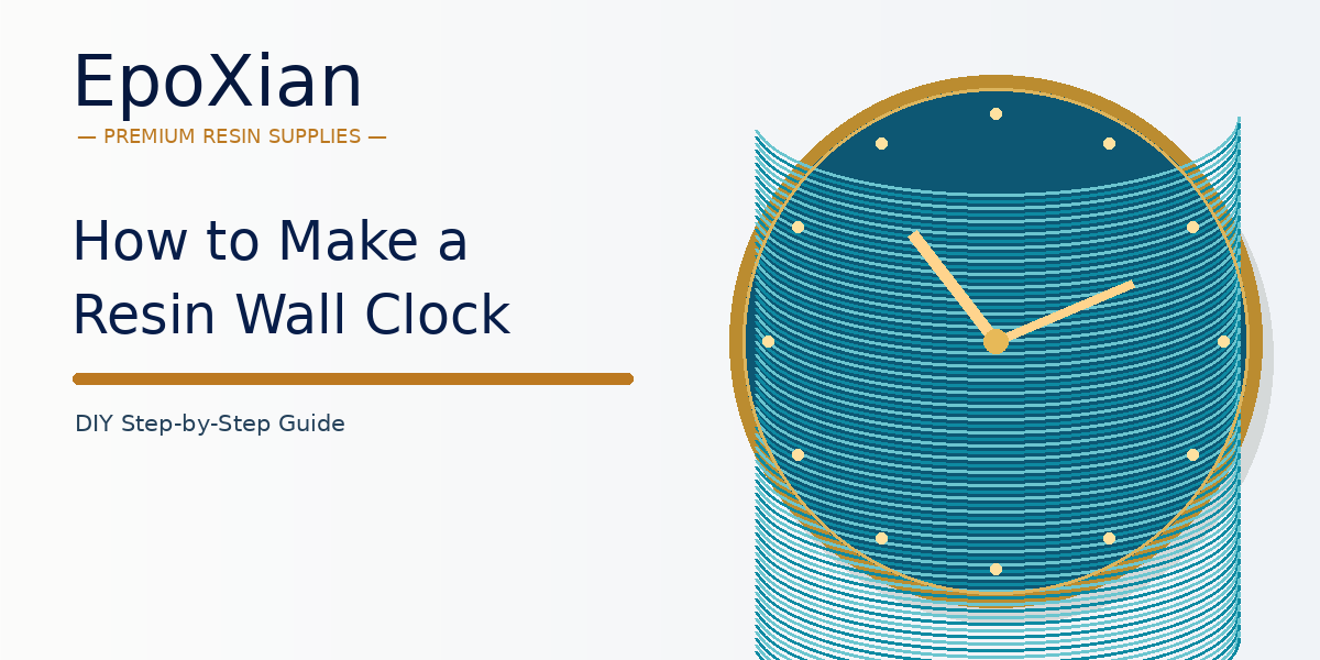 How to Make a Resin Wall Clock: DIY Materials and Step-by-Step Guide