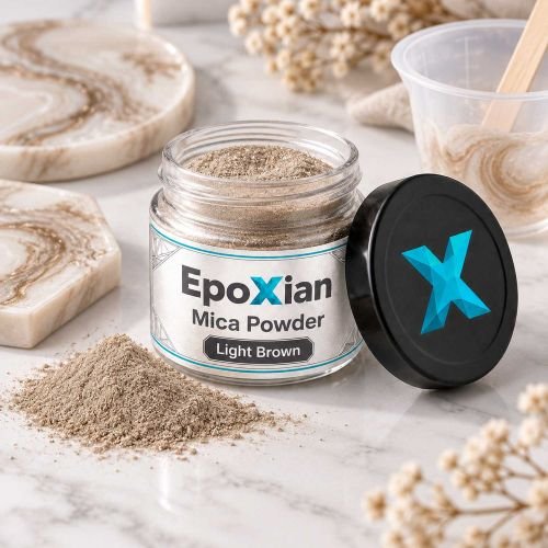 Light Brown Mica Powder For Resin Art hover