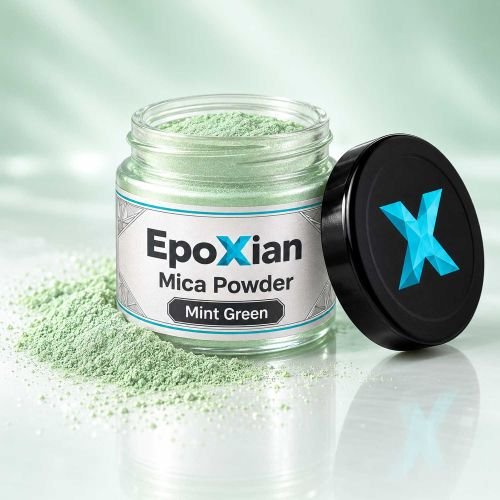 Mint Green Mica Powder For Resin Art hover