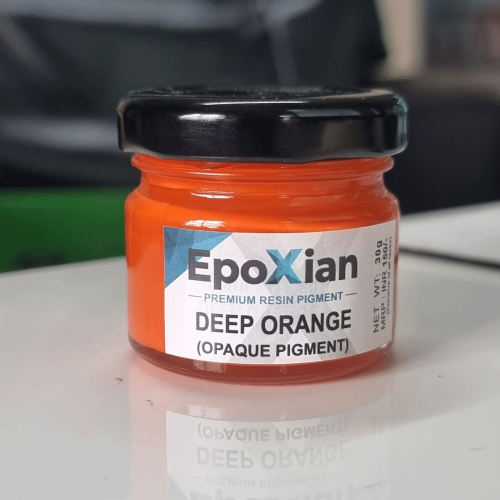 Deep Orange Opaque Resin Pigment Paste hover