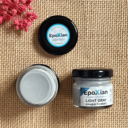 Light Gray Resin Opaque Pigment Paste