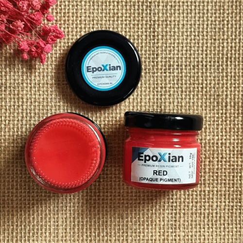 Red Resin Opaque Pigment Paste