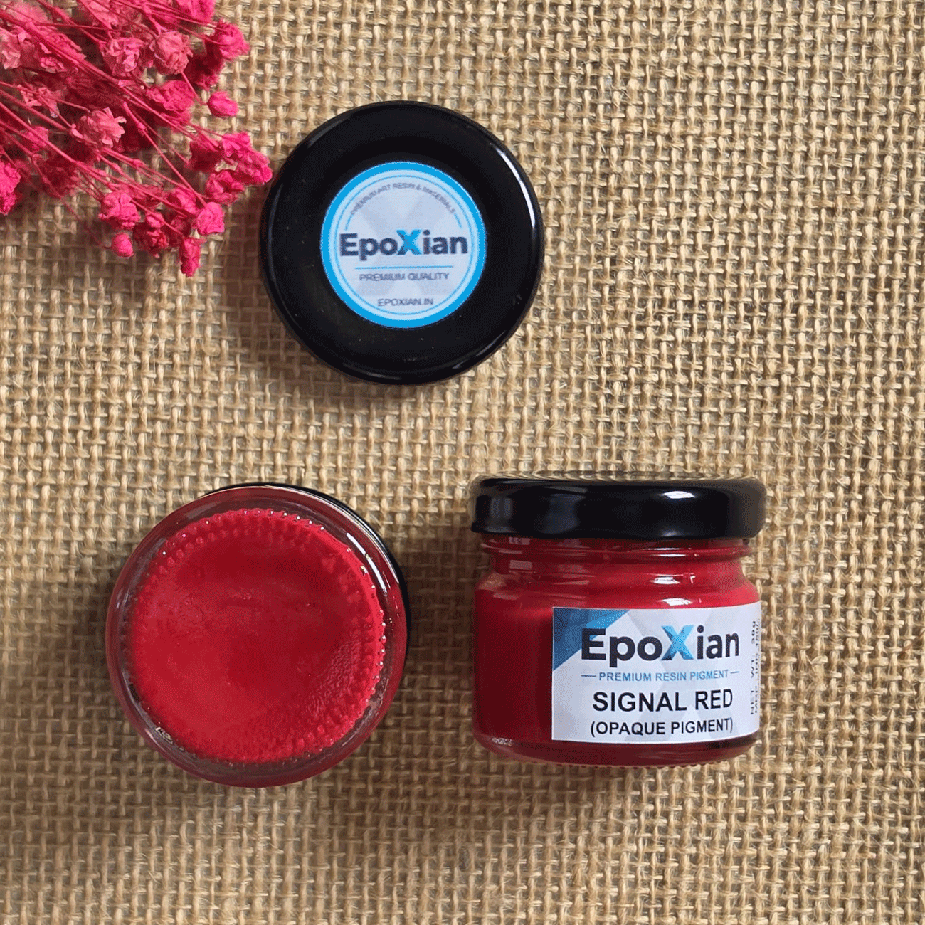Signal Red - Opaque Resin Pigment Paste