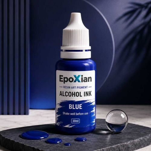 Blue Alcohol Ink For Resin hover