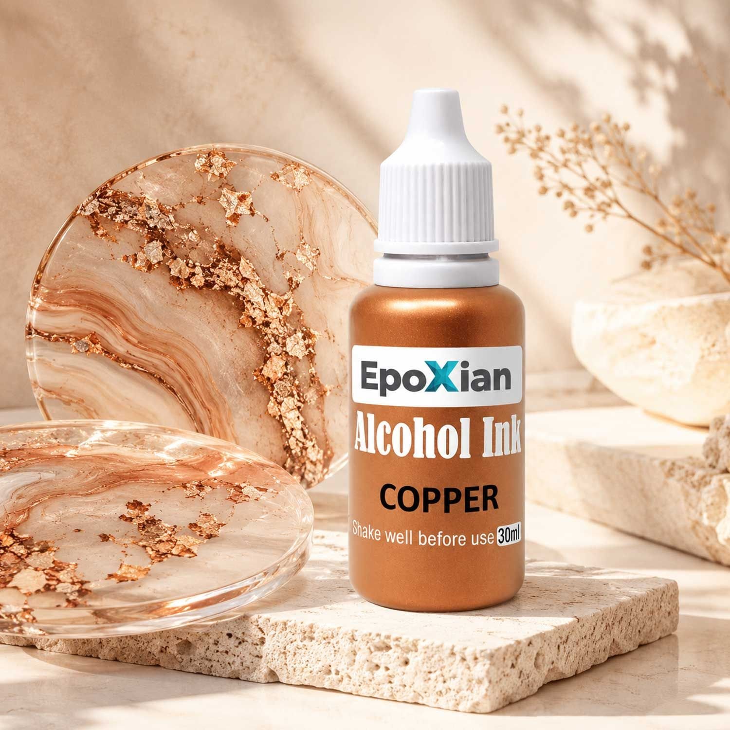 Copper Alcohol Ink For Resin