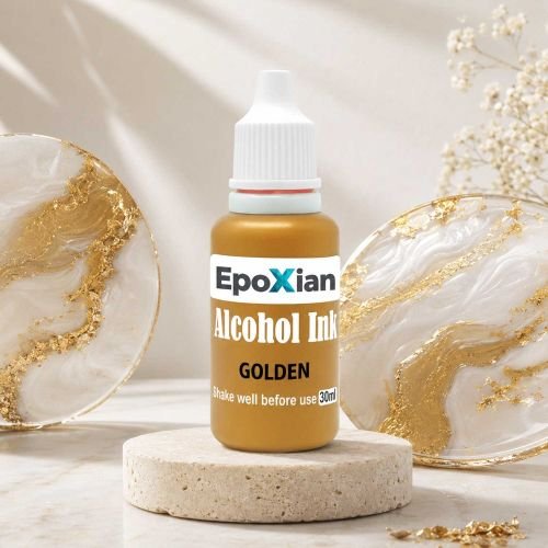 Golden Alcohol Ink For Resin