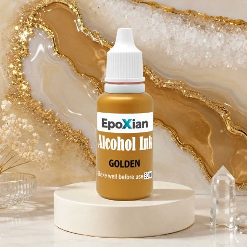 Golden Alcohol Ink For Resin hover