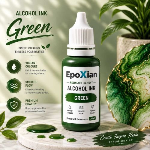Green Alcohol Ink For Resin hover
