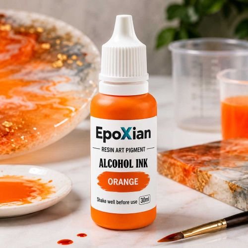 Orange Alcohol Ink For Resin hover