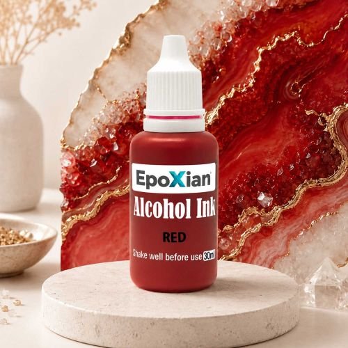 Red Alcohol Ink For Resin hover