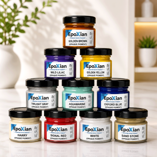 Opaque Resin Pigment Complete Artist Collection Of Set 10 Color