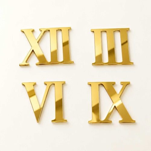 Acrylic Cutting Roman Numbers For Clock hover