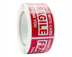 Fragile Lable Tap