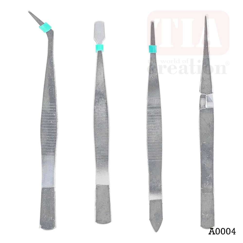 Plucker Tweezer 4pc Set