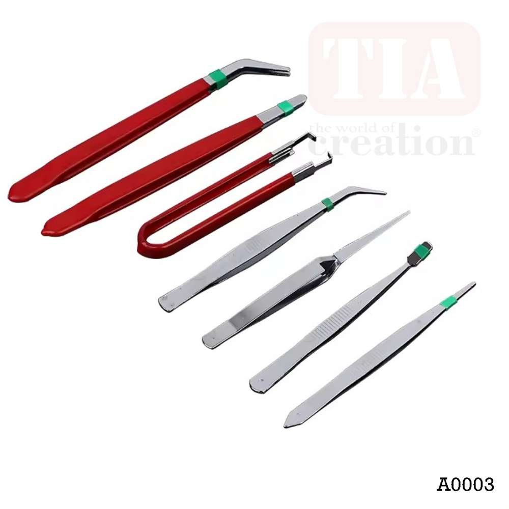 Plucker Tweezer 7pc Set