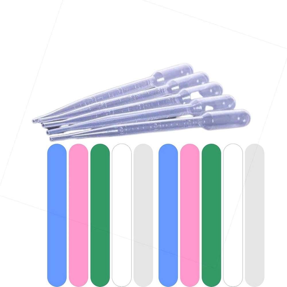 Resin Mixing Stick Set (5pcs) with Droppers (5pcs) – Precision Mixing & Measuring Kit