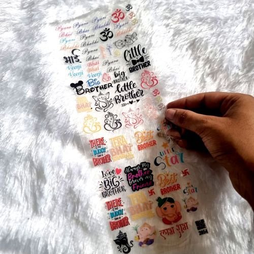 Brother Love Quotes UV DTF Sticker For Resin Art