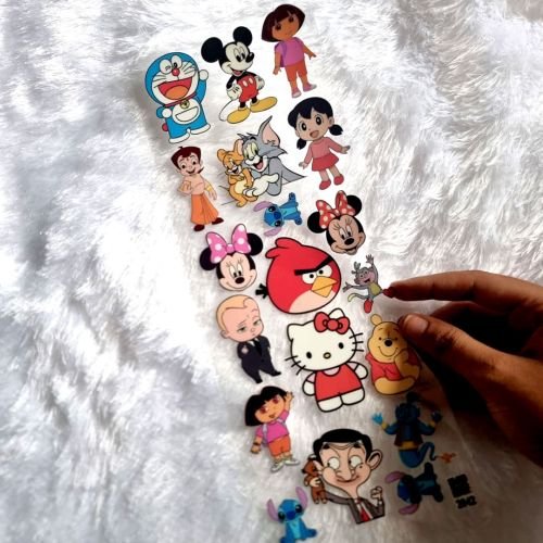 Cartoon Mix UV DTF Sticker For Resin Art