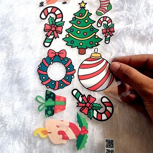 Christmas UV DTF Sticker For Resin Art hover