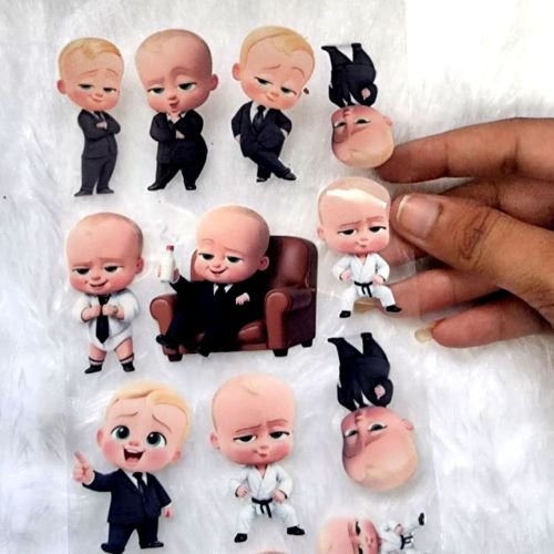 Cute Boss Baby UV DTF Transfer Sheet hover