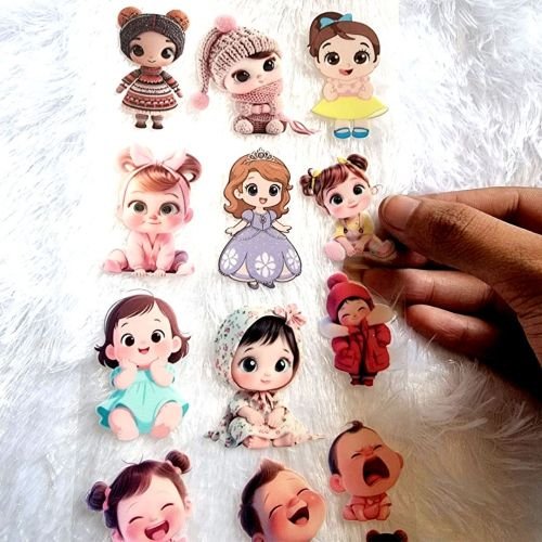 Cute Children UV DTF Transfer Sheet hover