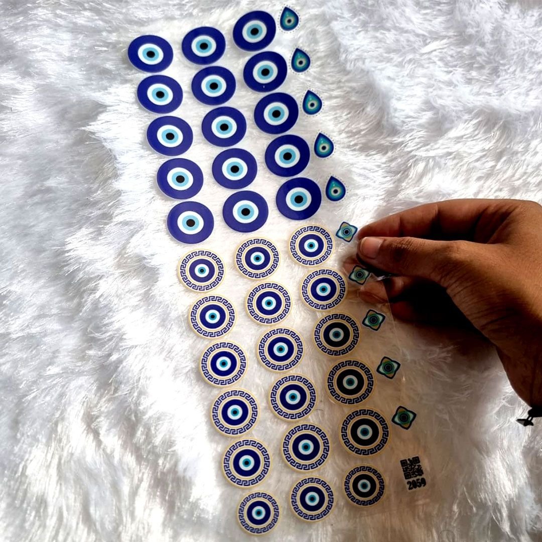 Nazar Battu Protective Symbol UV DTF Sticker Sheet