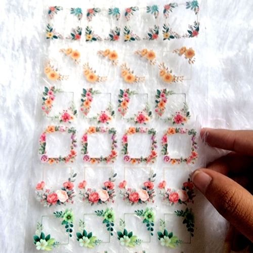 Flower Frames UV DTF Stickers For Resinart hover