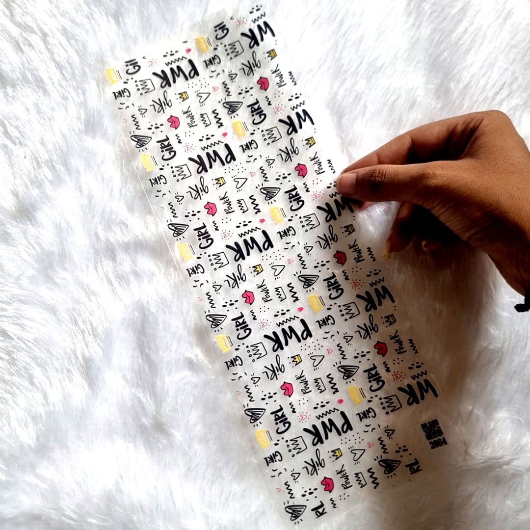 Girl Power UV DTF Sticker For Resin Art