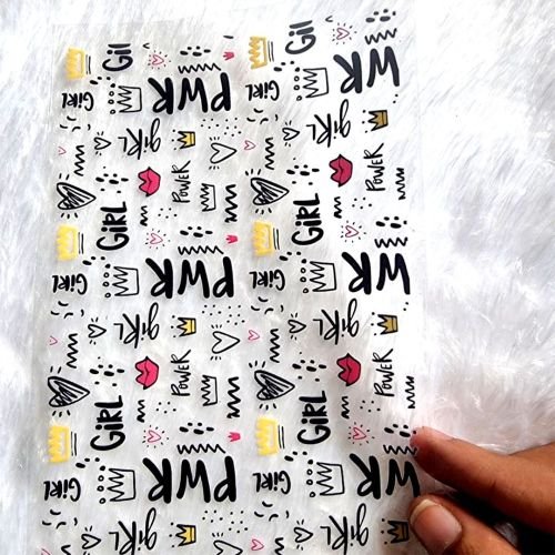 Girl Power UV DTF Sticker For Resin Art hover