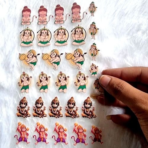 Hanuman UV DTF Sticker Sheet For Resinart hover