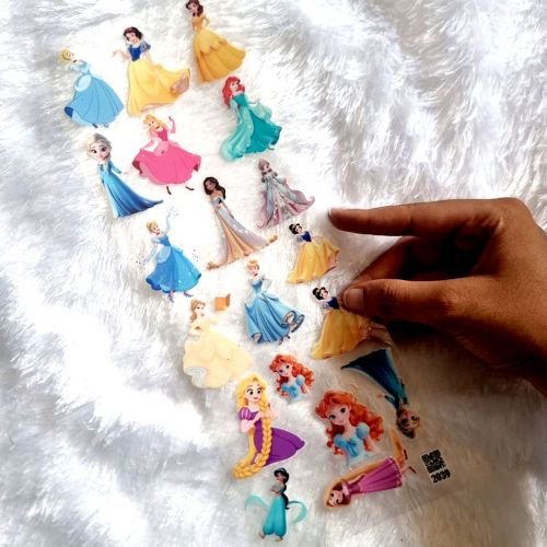 Princess Collection  UV DTF Transfer Sticker