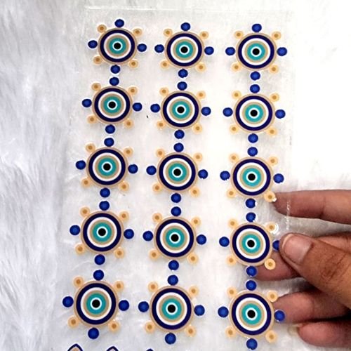 Protective Evil Eye UV DTF Sticker For Resin Art hover