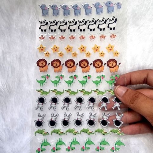Safari Animals UV DTF Sticker For Resin Art hover