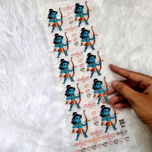 Shree Ram UV DTF Sticker For Resin Art