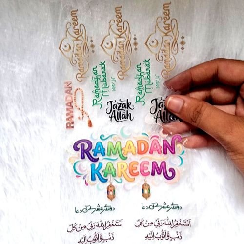 Islamic Festival UV DTF Transfer Sticker Collection hover