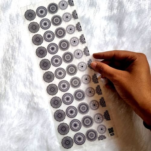 Mandala Pack Design UV DTF Stickers For Resinart