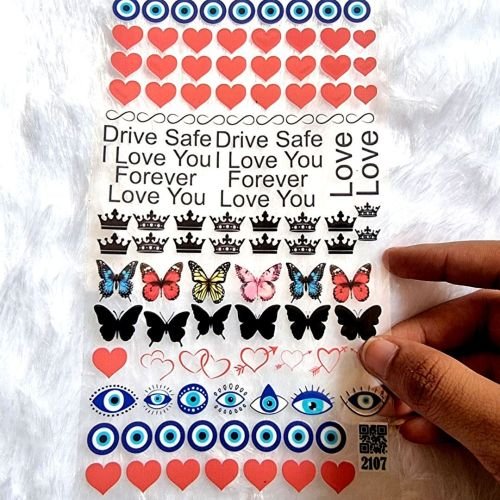 Mix Design UV DTF Sticker Sheet For Resinart hover