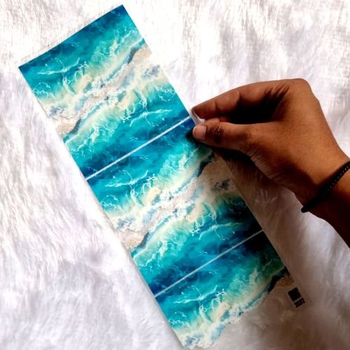 Ocean Waves UV DTF Sticker Sheet