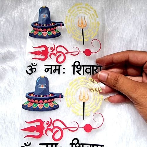 Om Namah Shivay UV DTF Sticker For Resinart hover