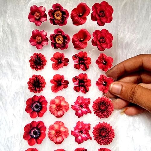 Rose Blossom Floral UV DTF Decal Collection hover