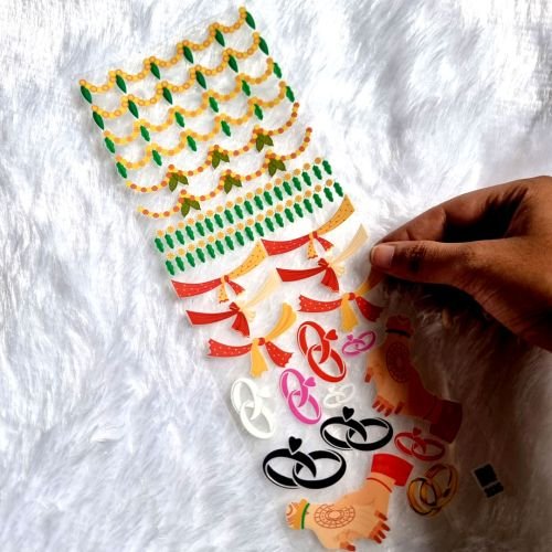 Toranam Classical UV DTF Transparent Sticker Sheet