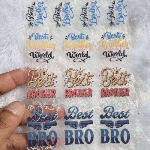 Best Bro Quotes UV DTF Decal Pack hover