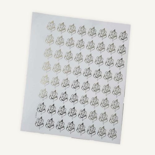 Ganeshji Golden Embossed Insert Sheet A4 For Resin Art (TR430) hover