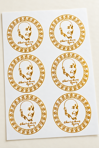 Spiritual Portrait Medallions Golden Embossed Insert Sheet A4 For Resin Art (TR798) hover